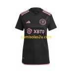Camisolas de futebol Inter Miami Mulher Equipamento Alternativa 2023/24 Manga Curta